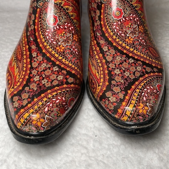 NATURE Breeze Cowboy Rain Boots Size 7 - Picture 9 of 13